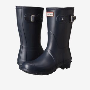 Hunter Original Short Rainboot- Navy